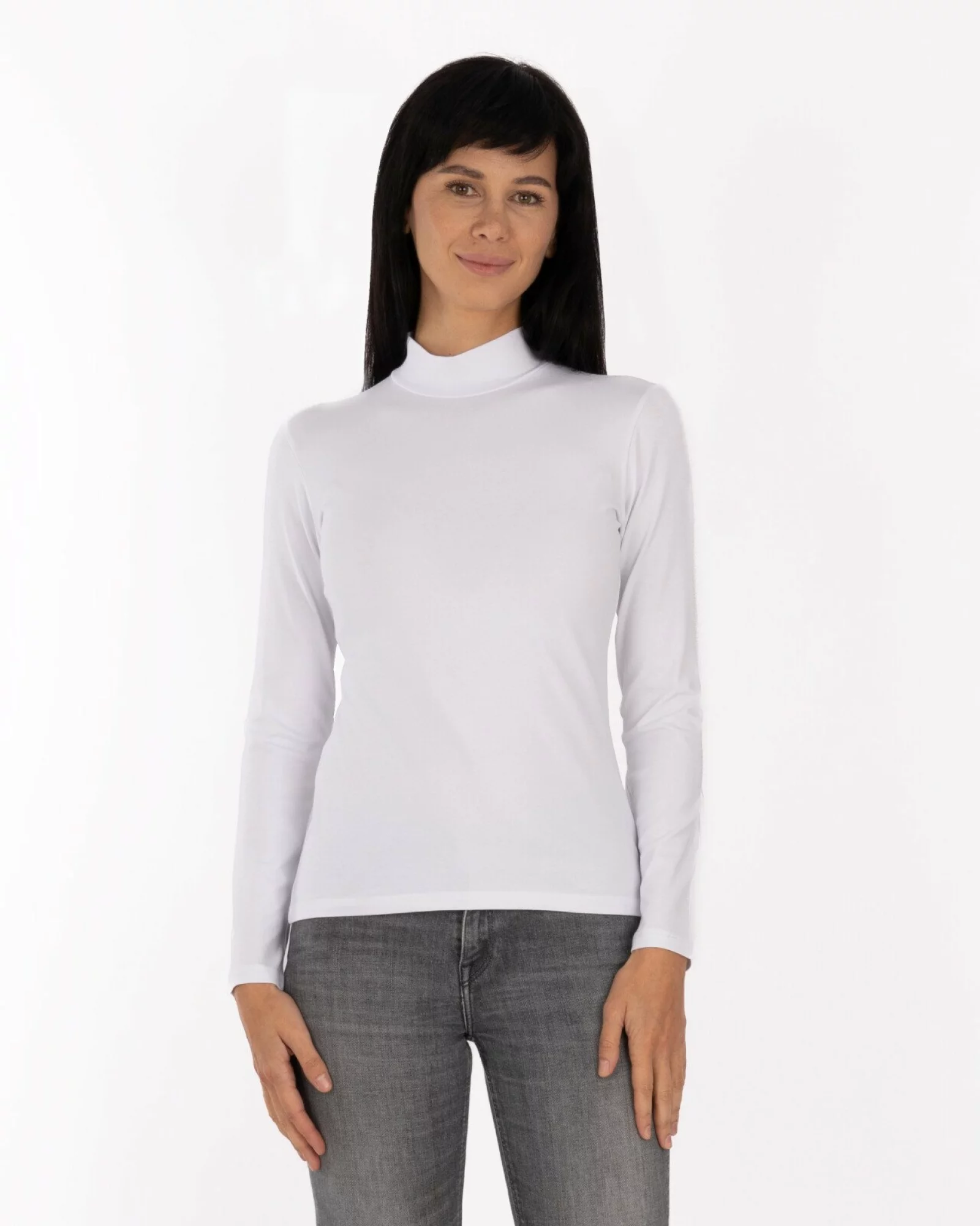 Bluza damă B.2005. tip maletă Alb