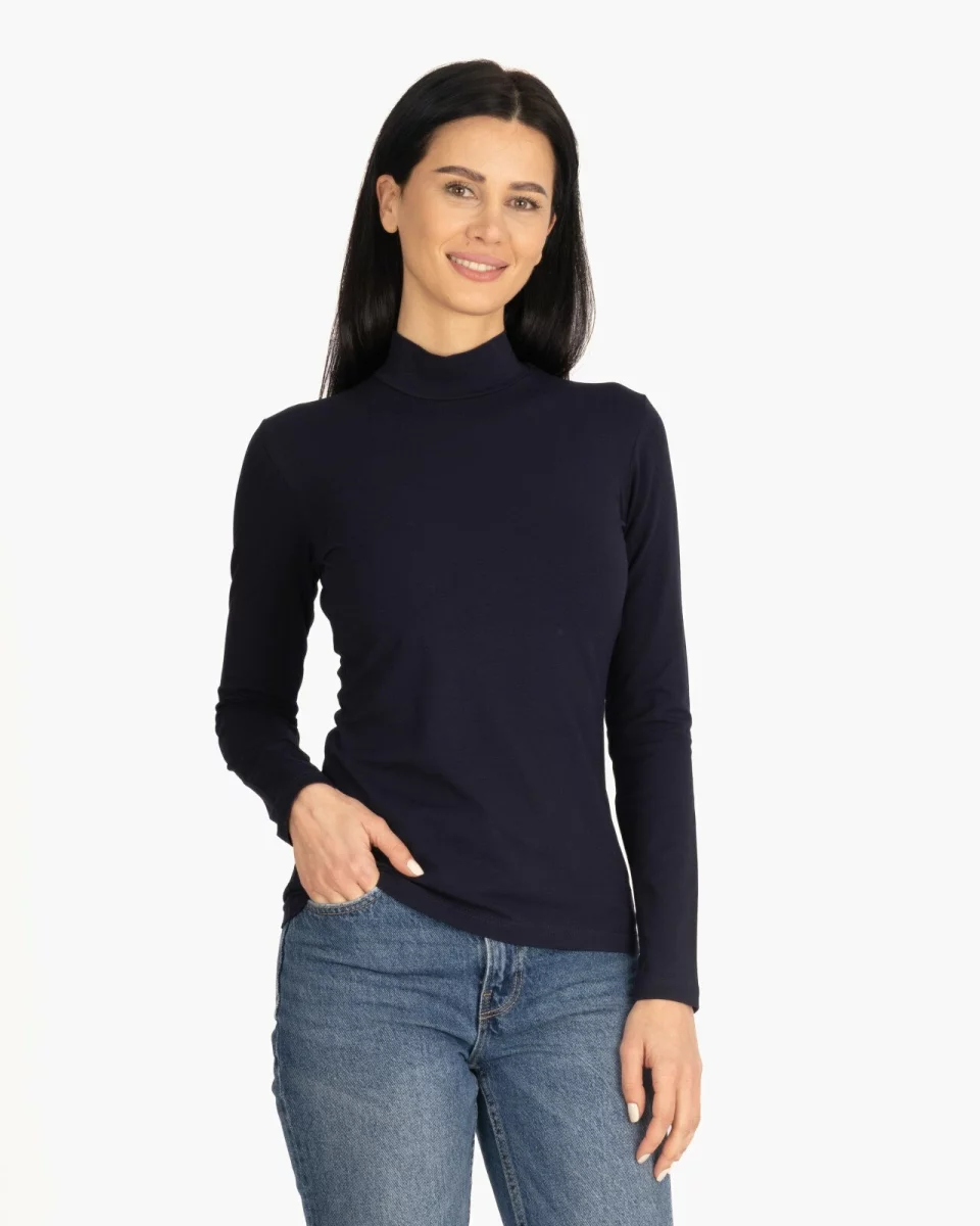 Bluza damă B.2005. tip maletă Bleumarin