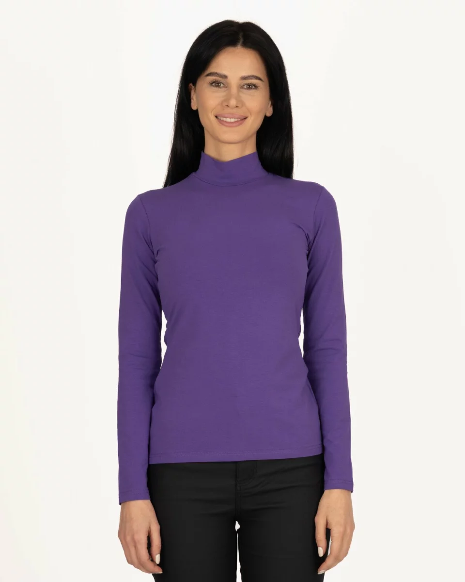 Bluză damă B.2005. tip maletă Lavandă