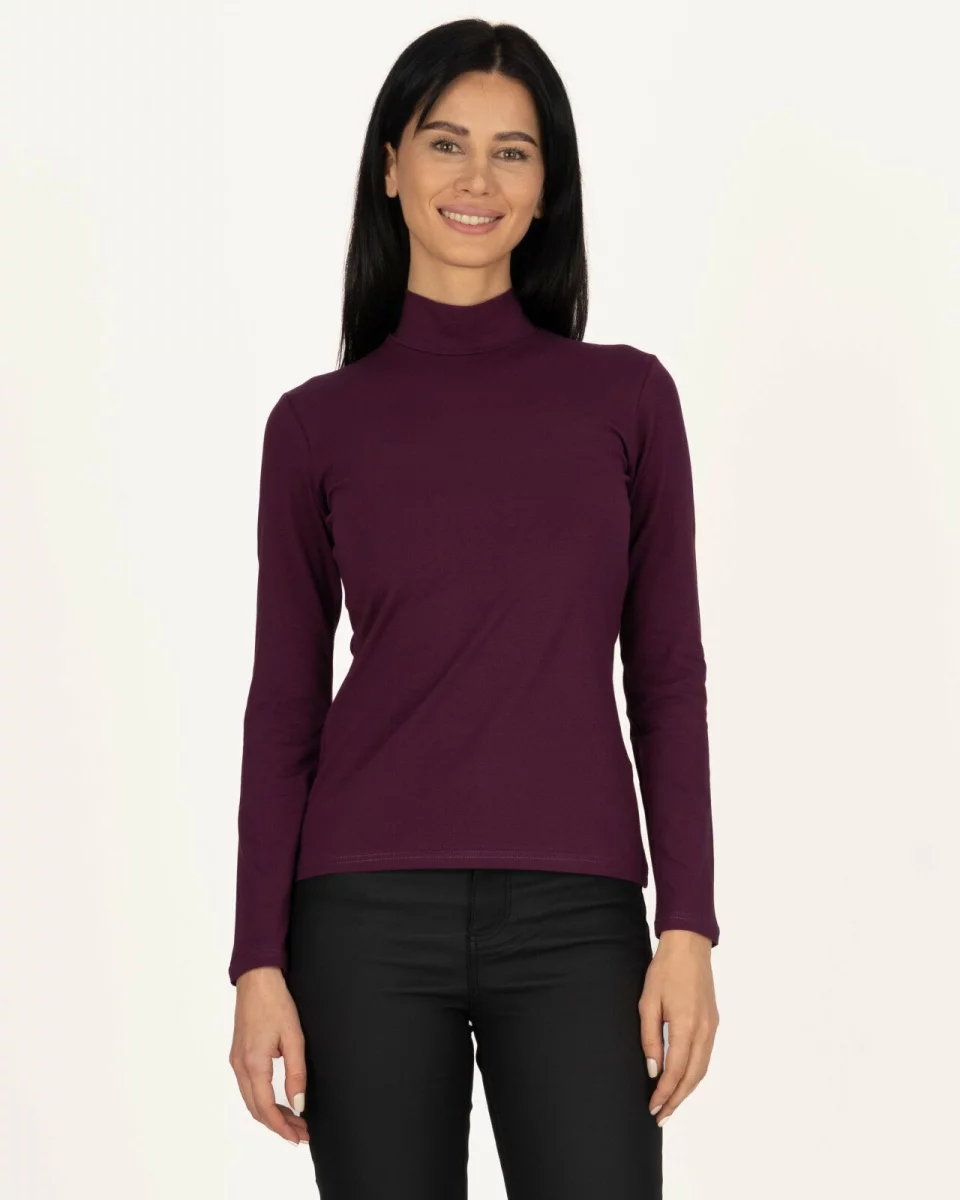 Bluză damă B.2005. tip maletă Prună