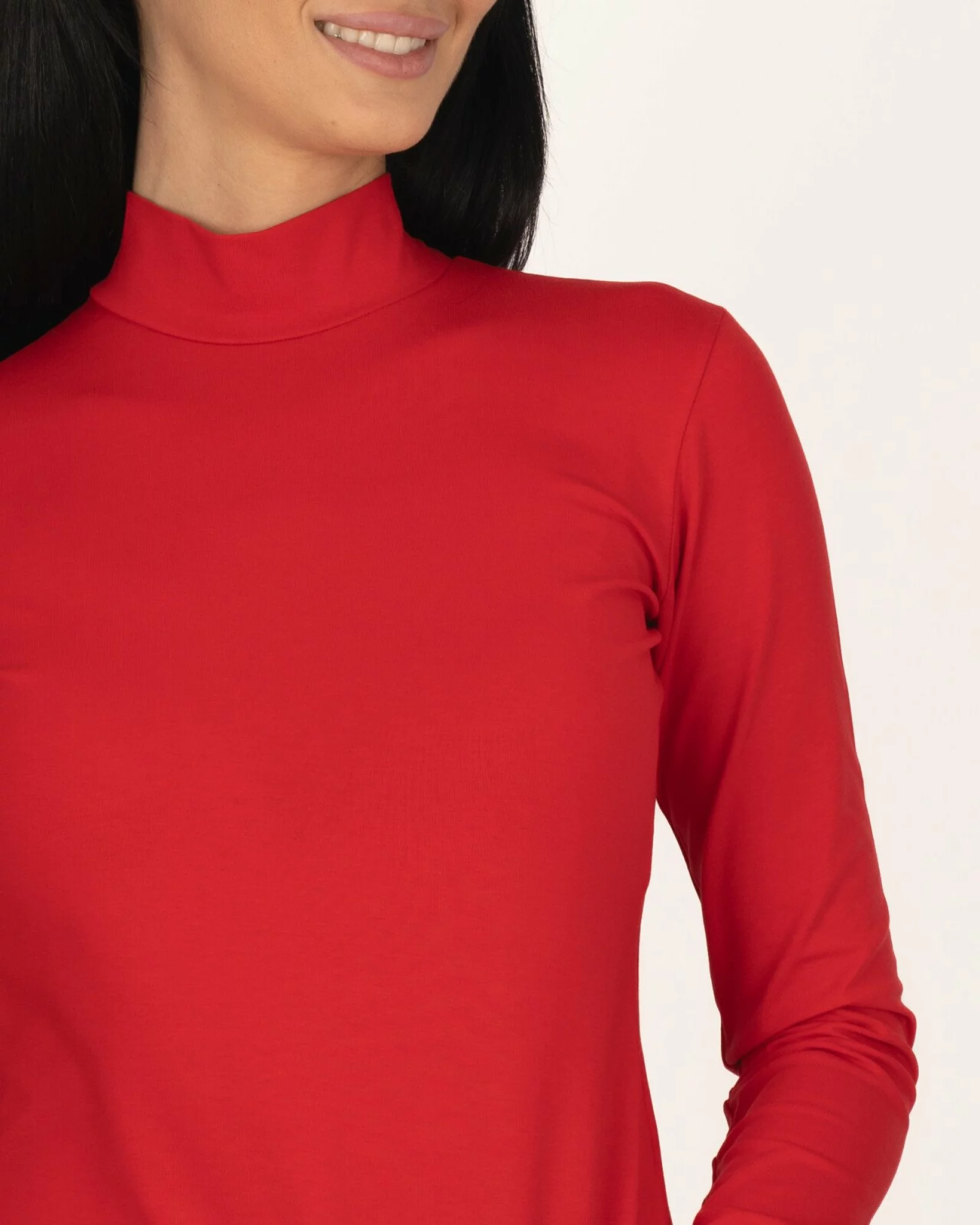 Bluză damă B.2005. tip maletă Roșu