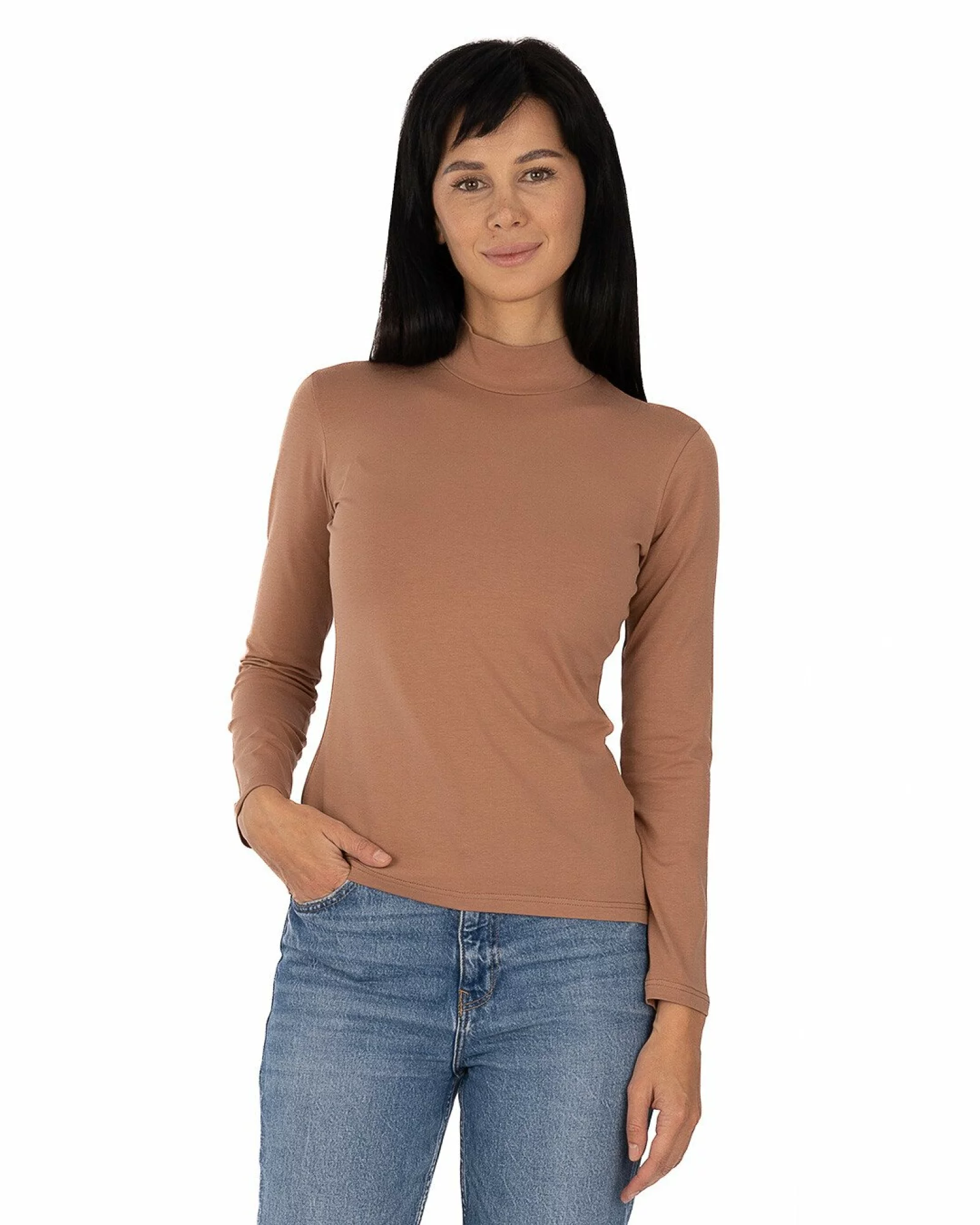 Bluză damă B.2005. tip maletă Cappuccino