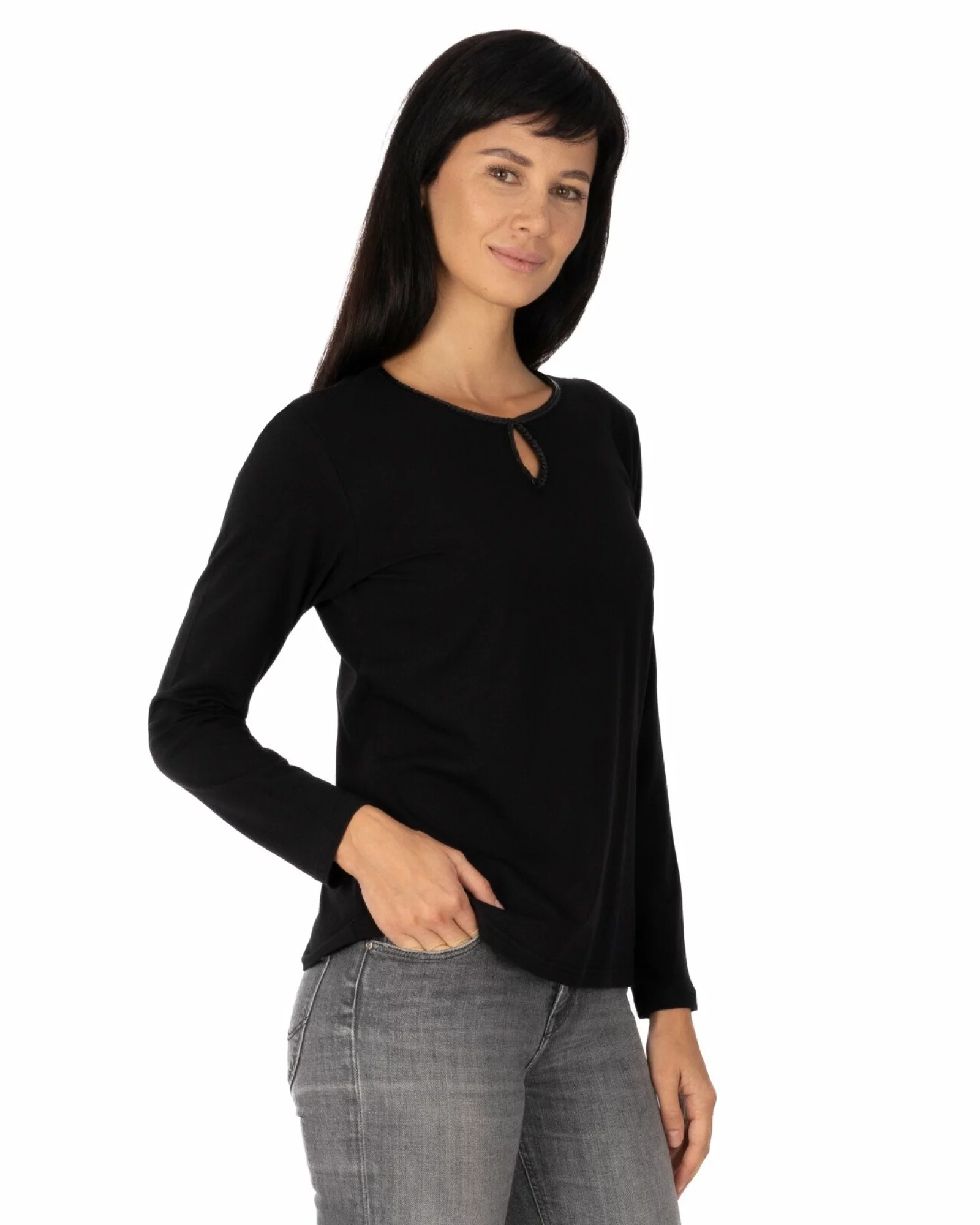 Bluză damă B.2340.Negru