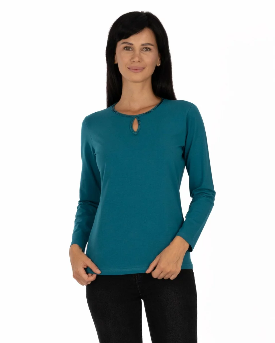 Bluză damă B.2340.Petrol