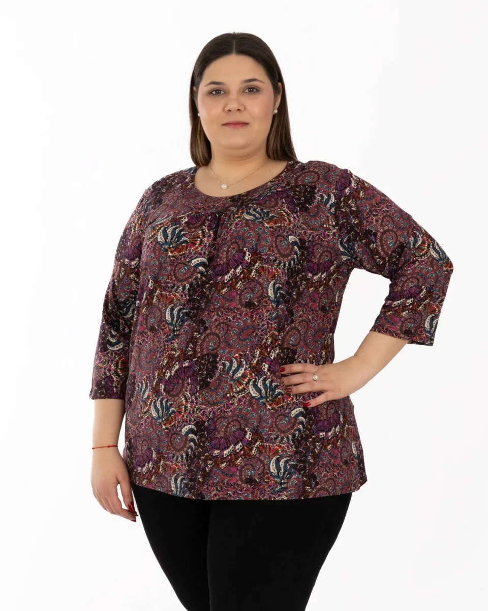 Bluză damă B.2310.Bordo