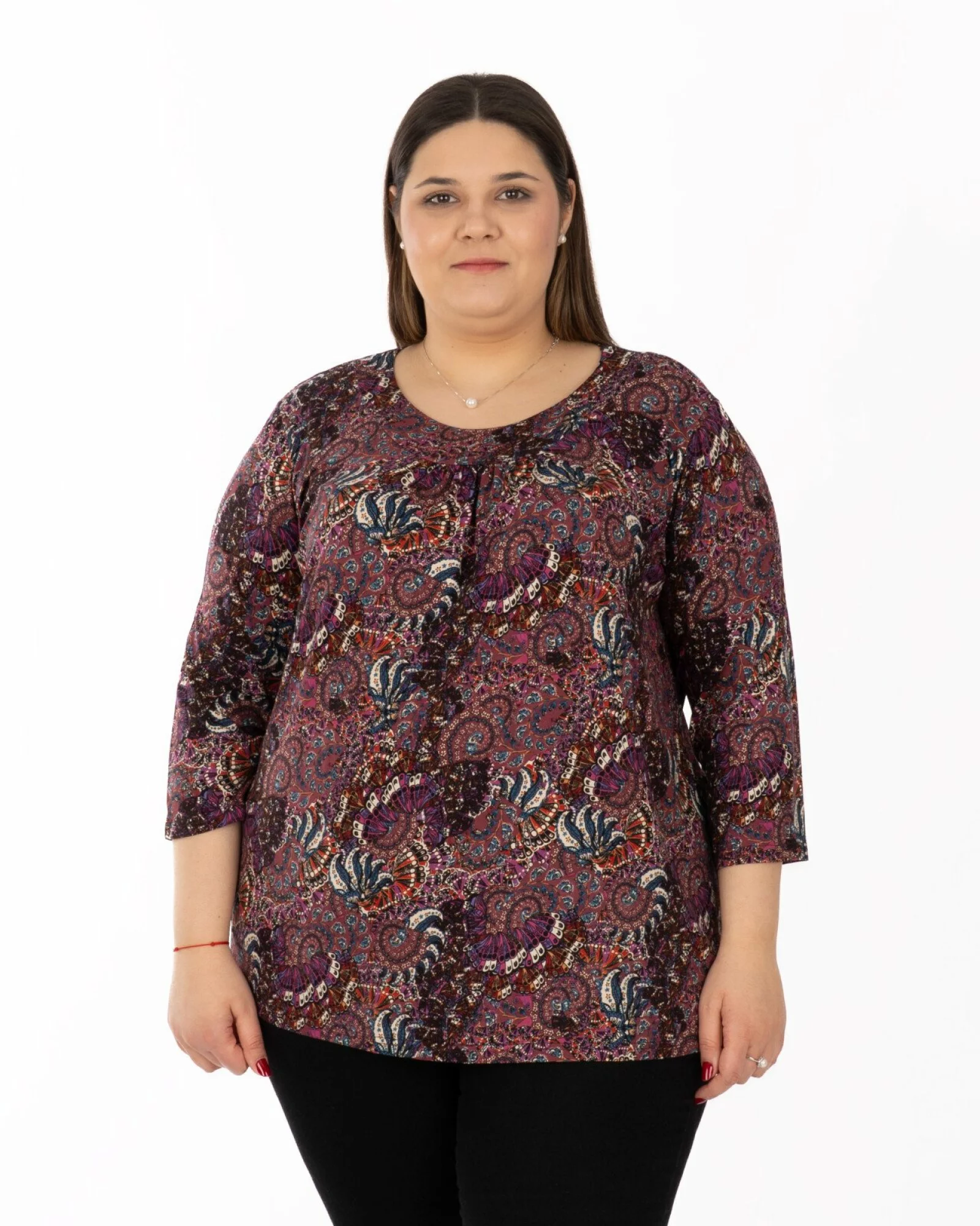 Bluză damă B.2310.Bordo