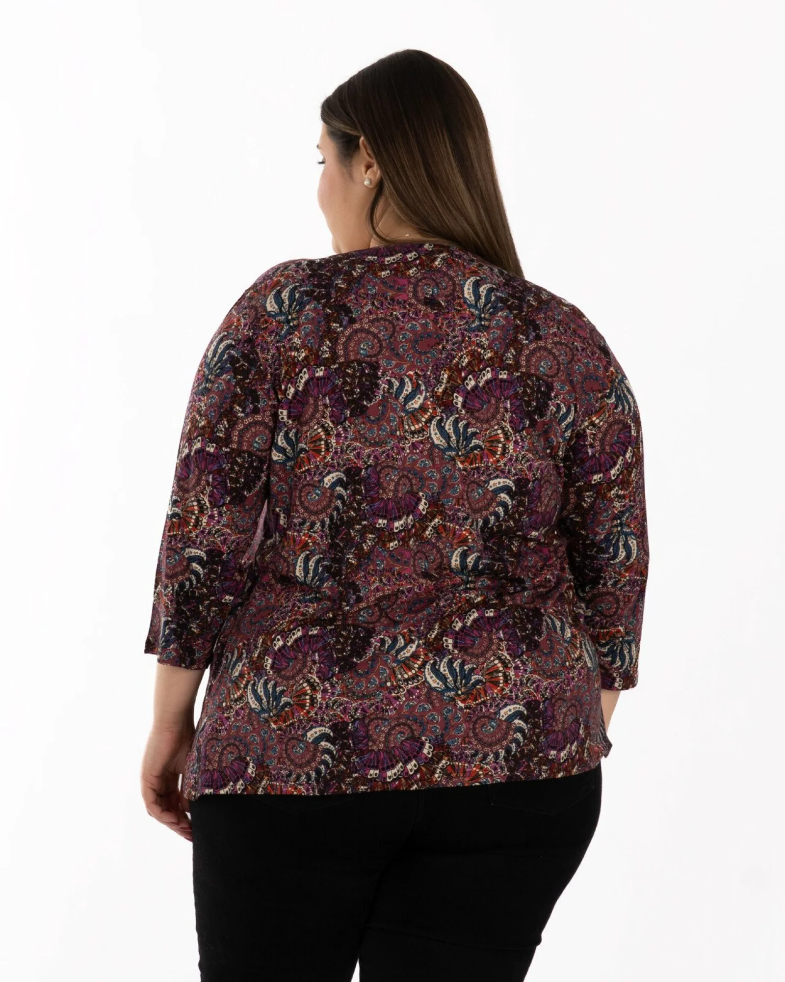 Bluză damă B.2310.Bordo