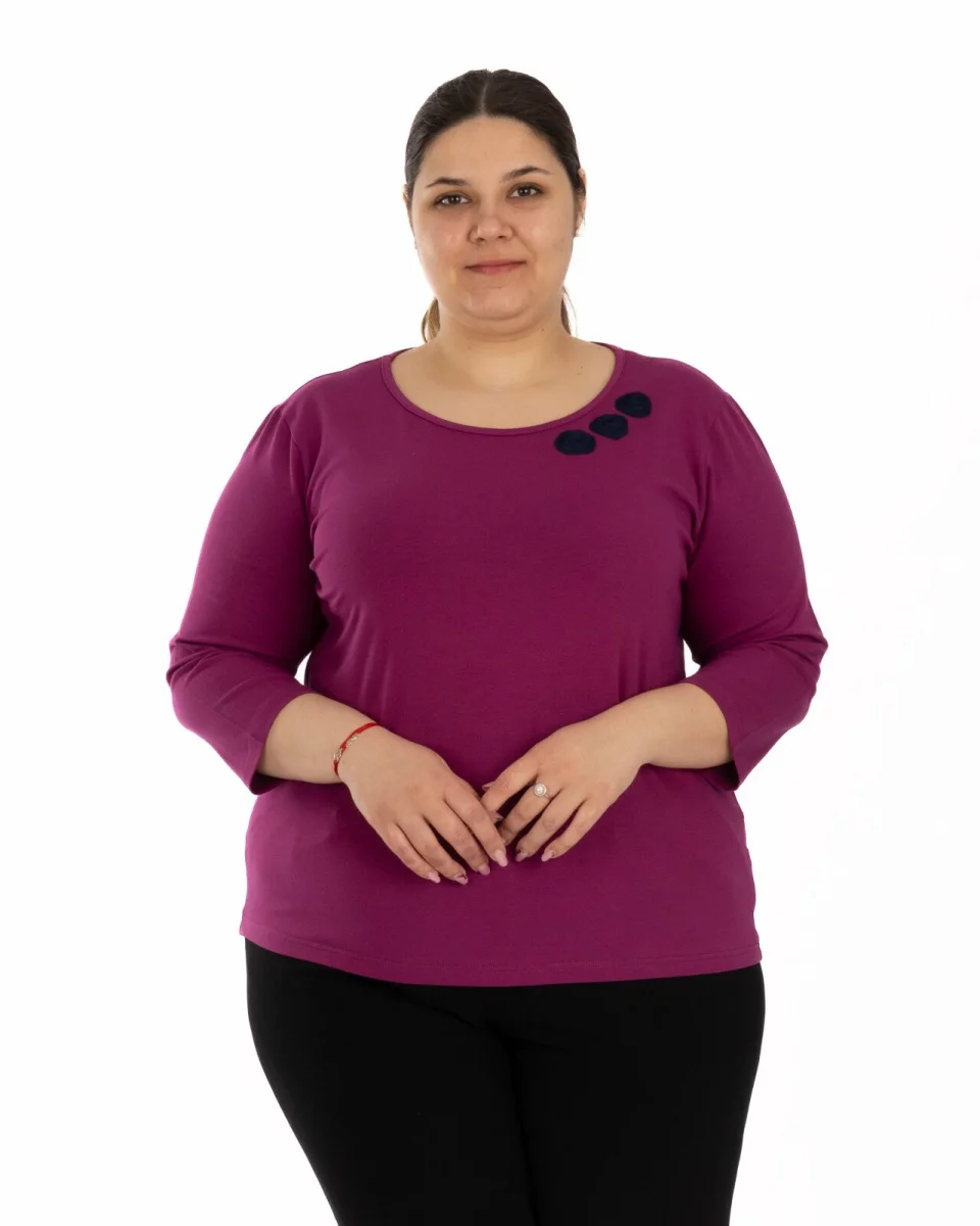 Bluză damă B.2339.Fuchsia