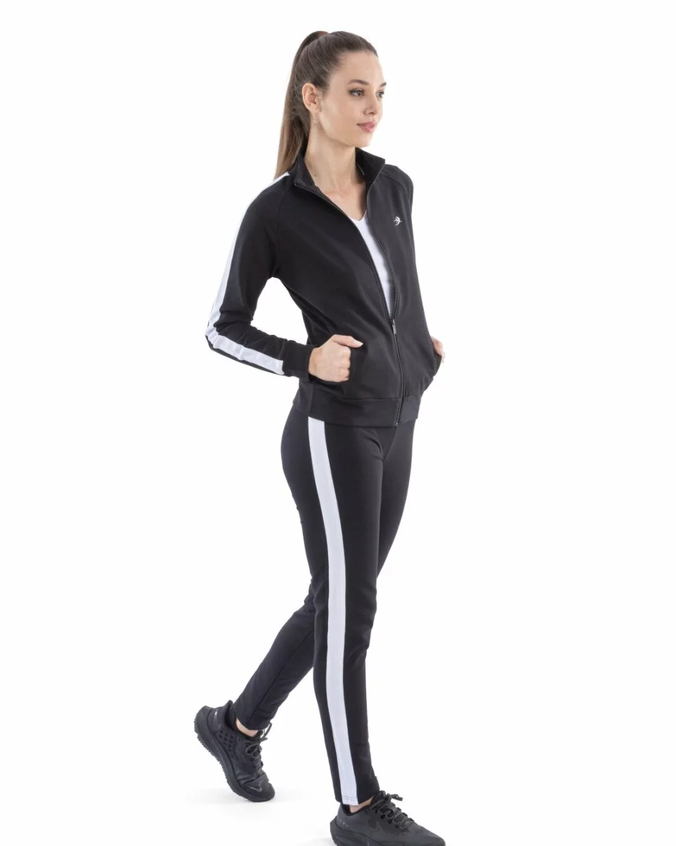 Trening Damă COM.2048.Negru-alb