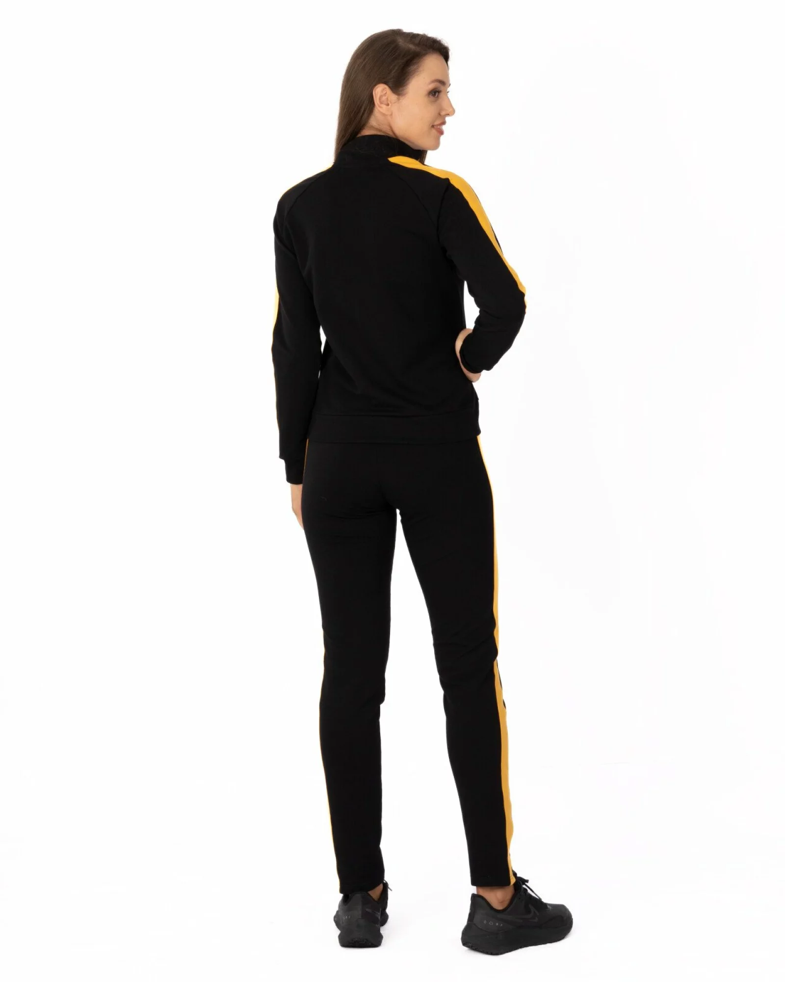 Trening Damă COM.2048.Negru-Galben