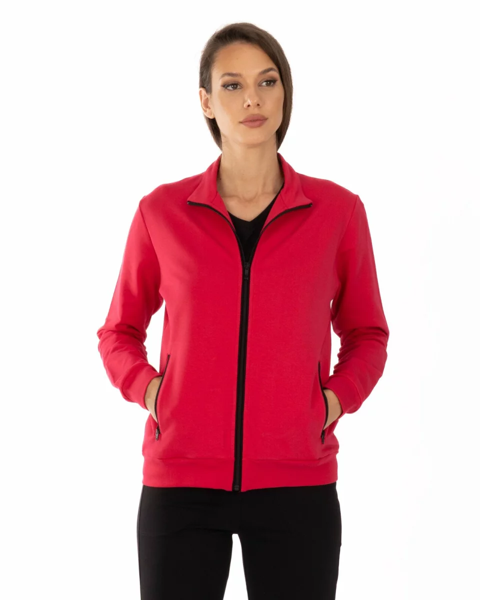 Jachetă Damă J.2075.Roșu
