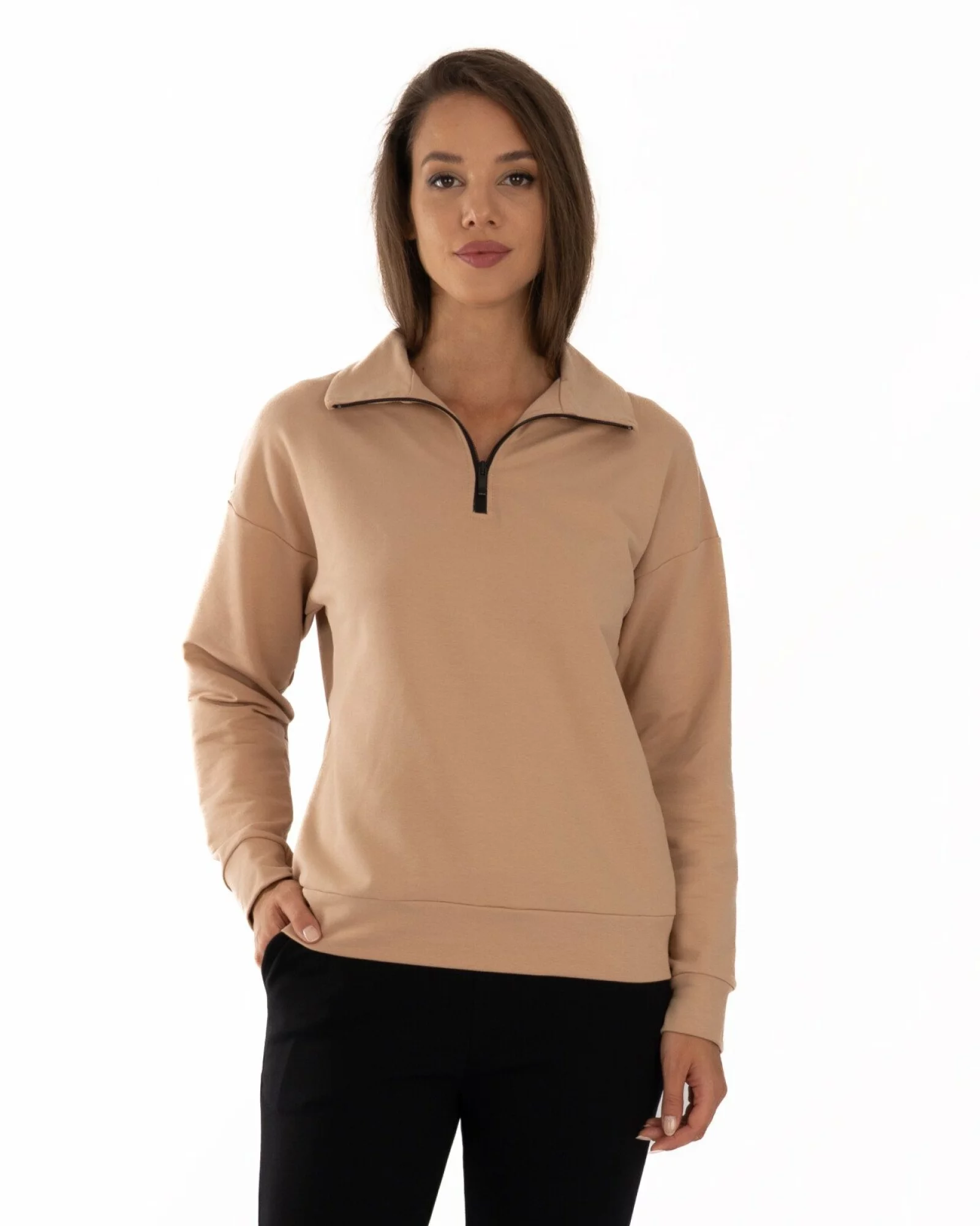 Flanelă Damă F.2008.Alună