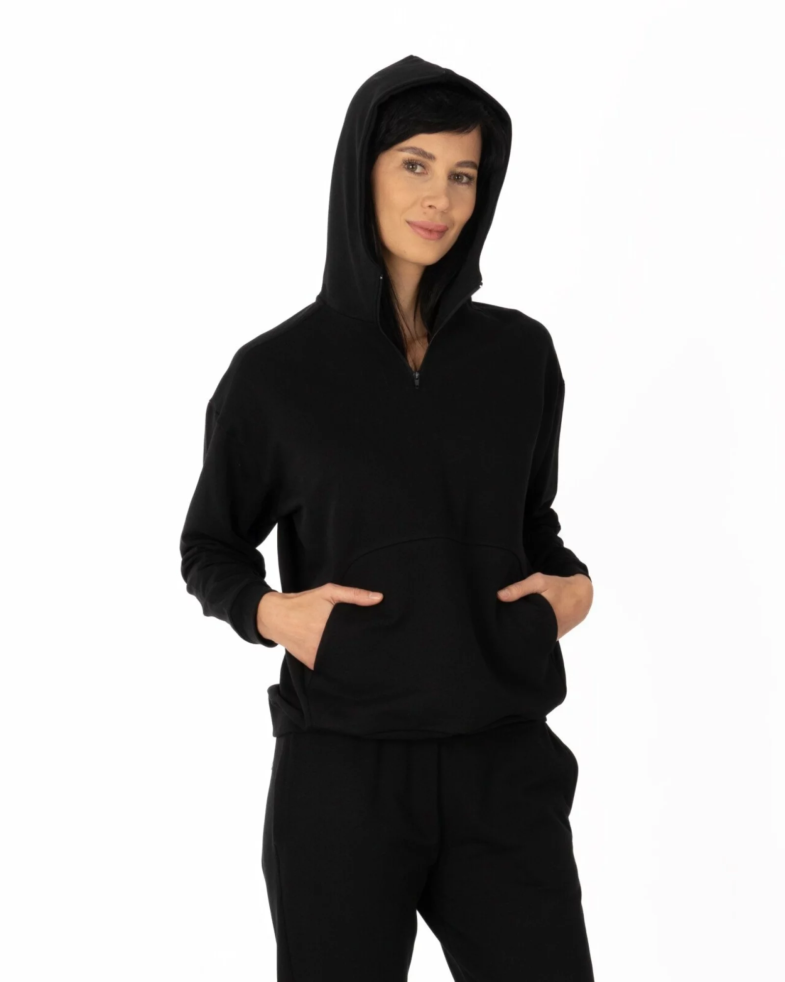 Hanorac Damă HG.2011.Negru