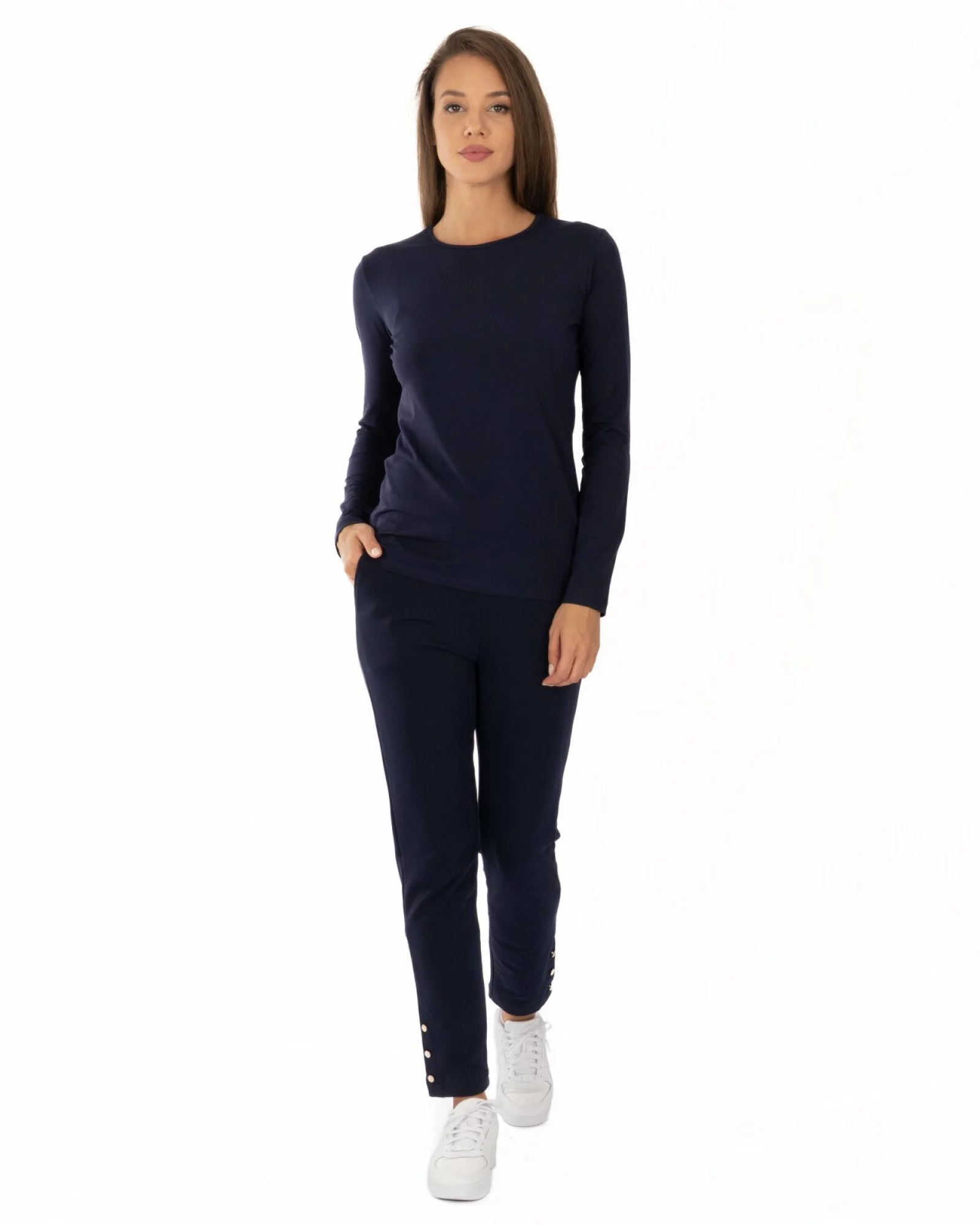 Pantalon Damă P.2254.Bleumarin