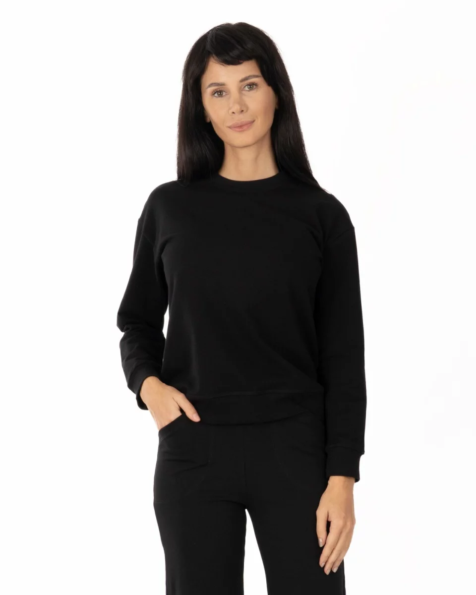 Flanelă Damă F.2010.Negru