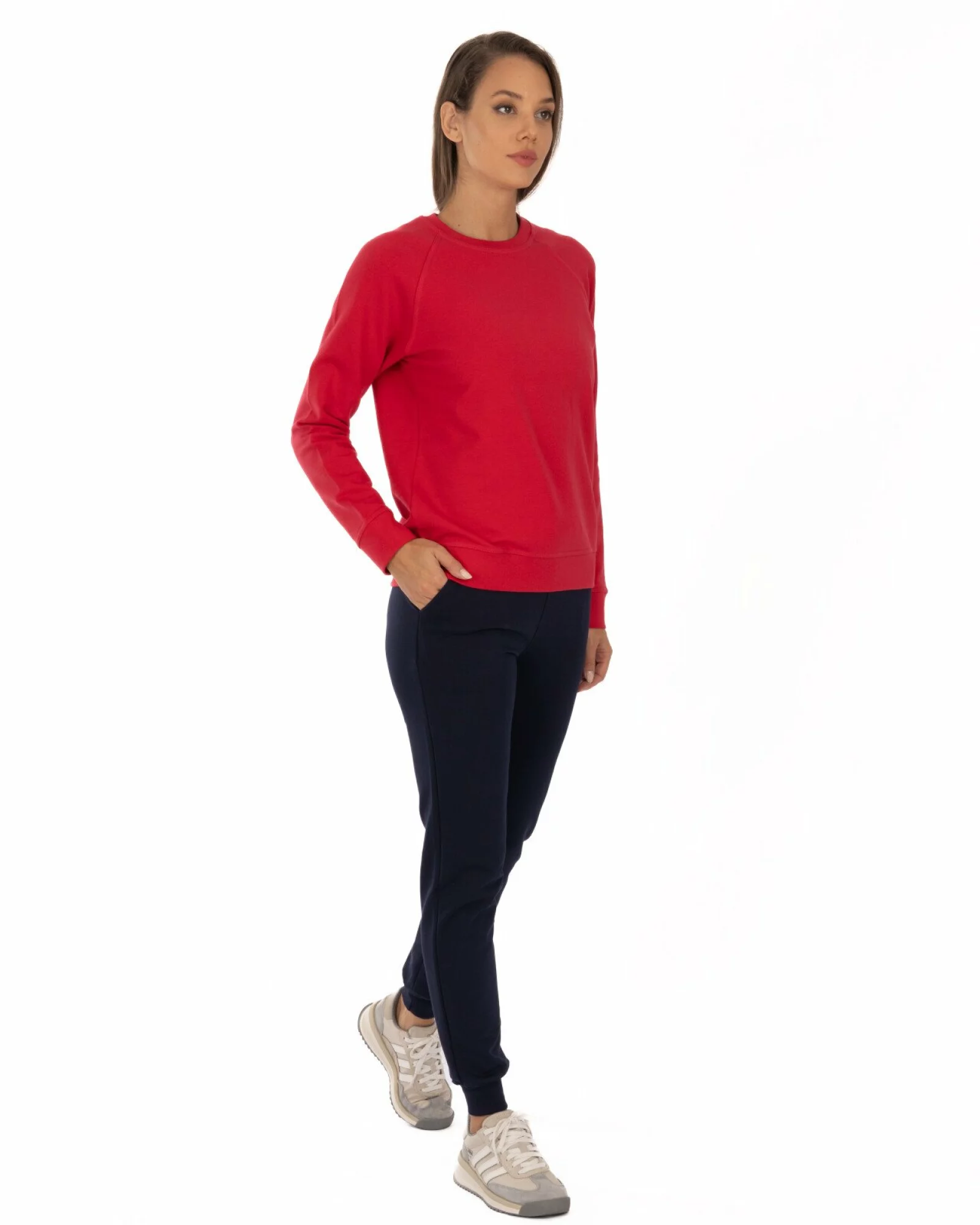 Flanelă Pufoasă Damă F.2031.Roșu