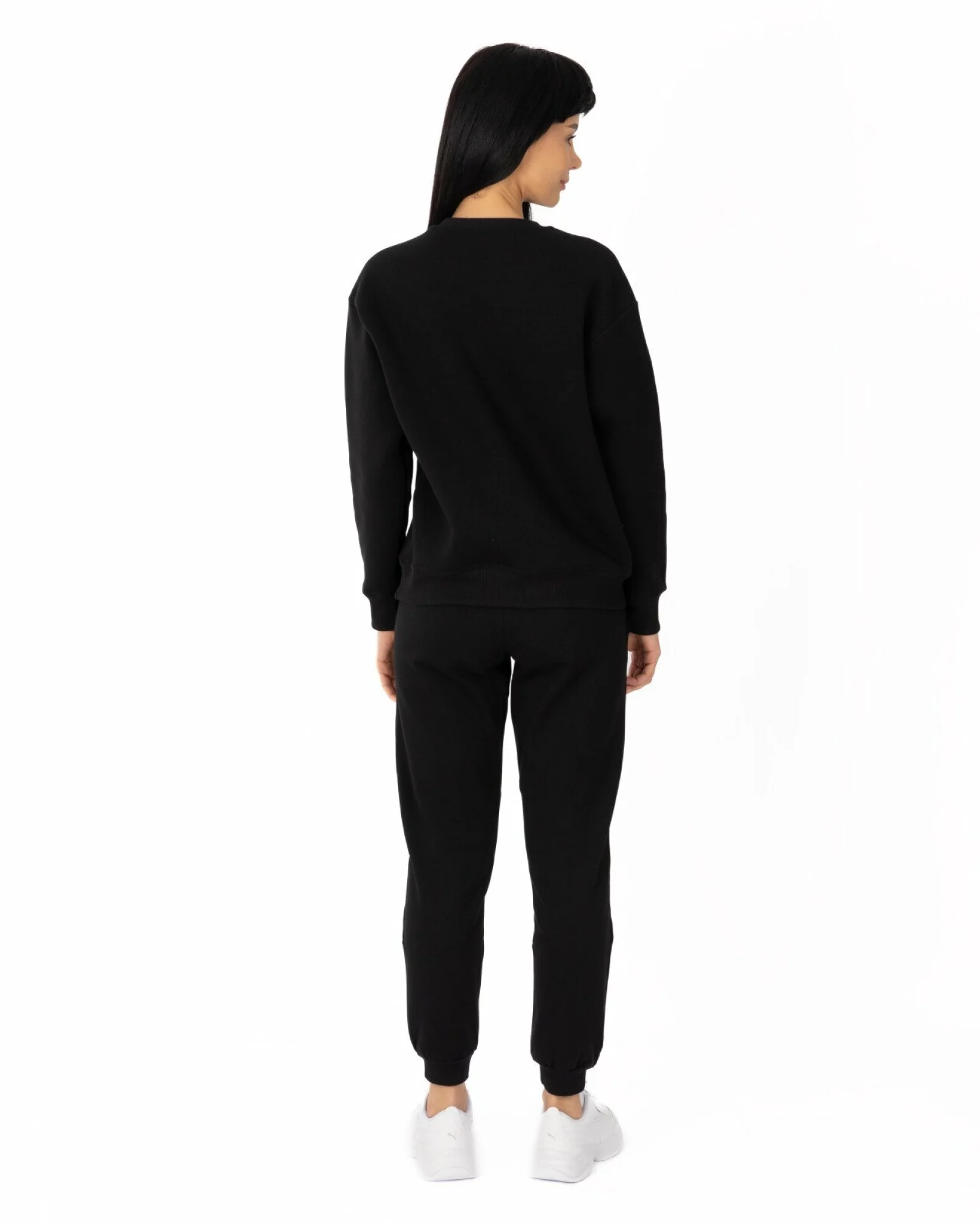 Flanelă Pufoasă Damă F.2033.Negru