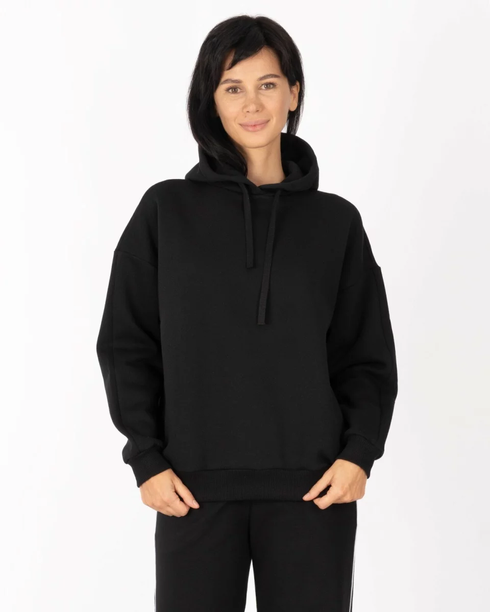 Flanelă Pufoasă Damă F.2011.Negru