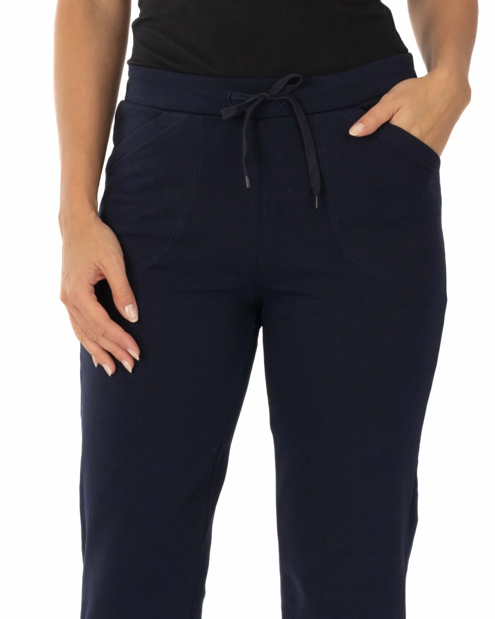 Pantalon Termo Clasic Pufos Damă P.2231.Bleumarin