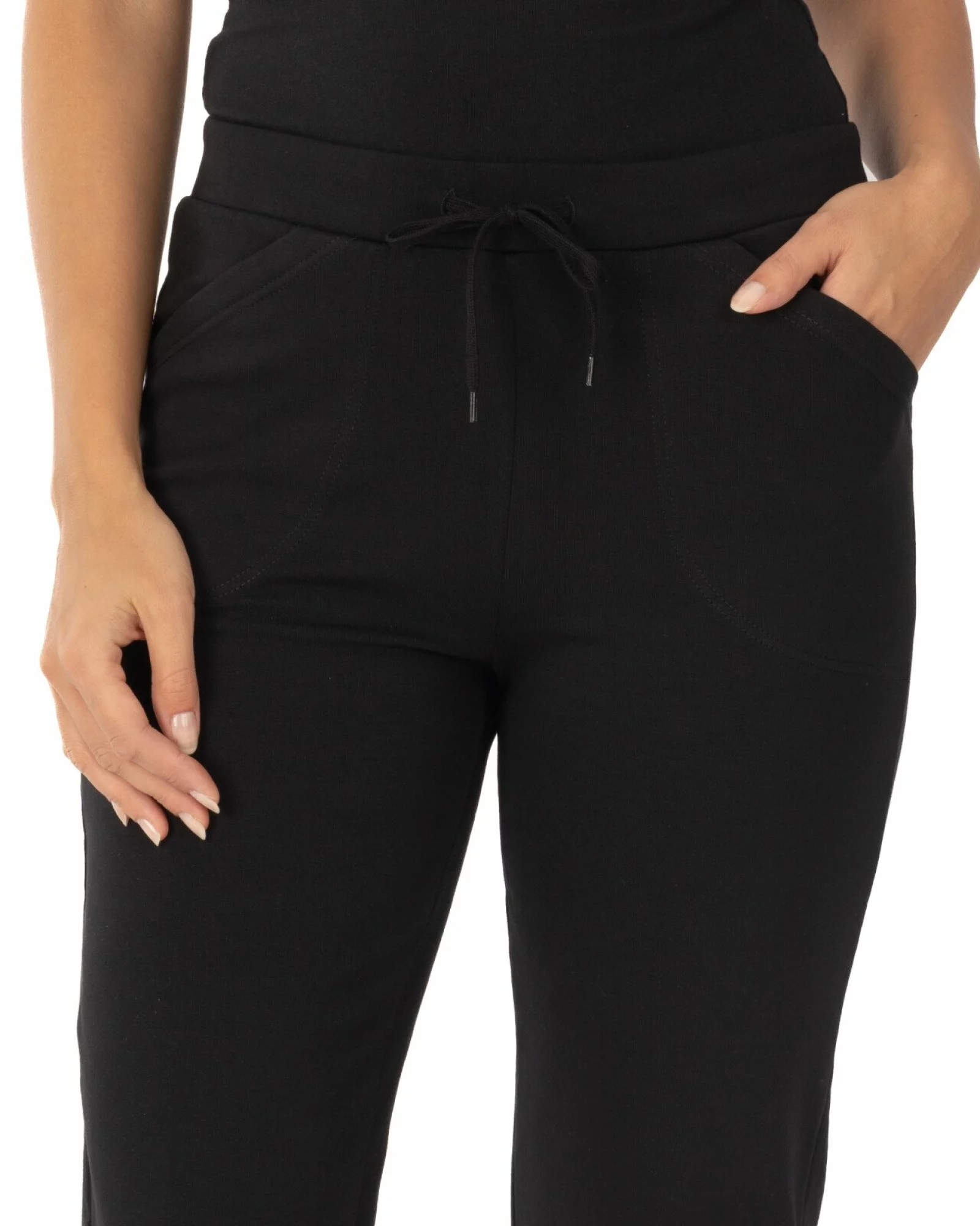 Pantalon Termo Clasic Pufos Damă P.2231.Negru