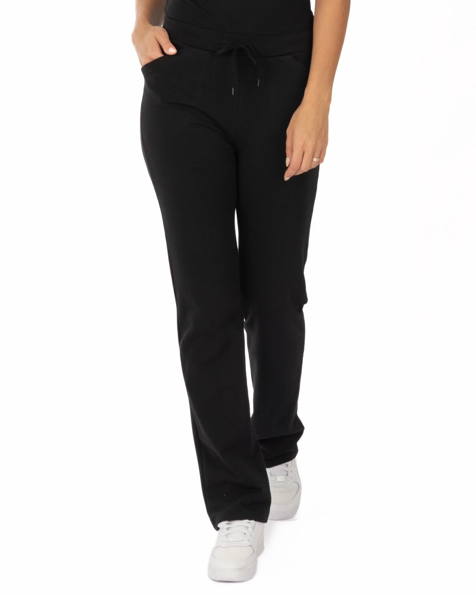 Pantalon Termo Clasic Pufos Damă P.2231.Negru