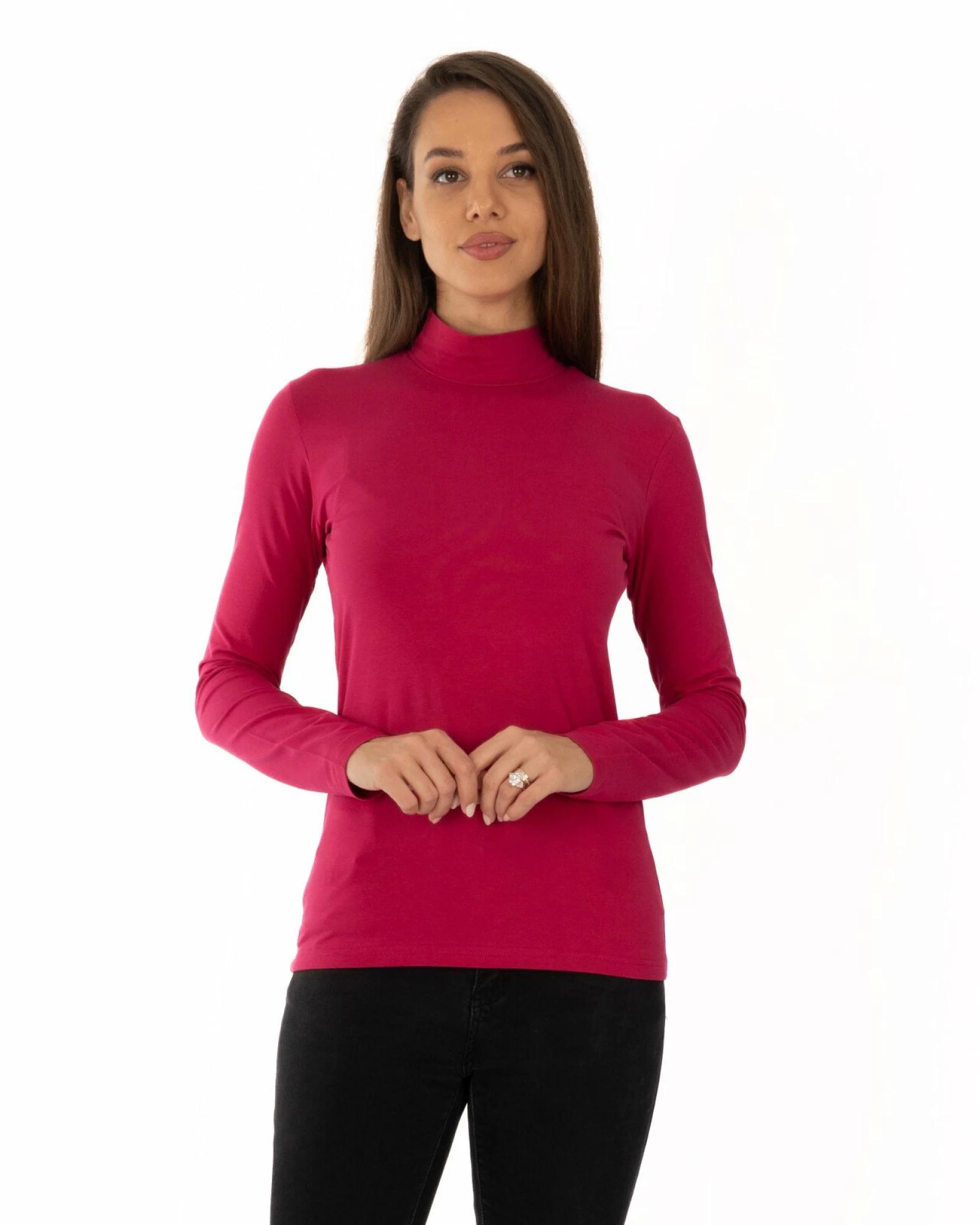 Bluză damă B.2005. tip maletă Cireașă