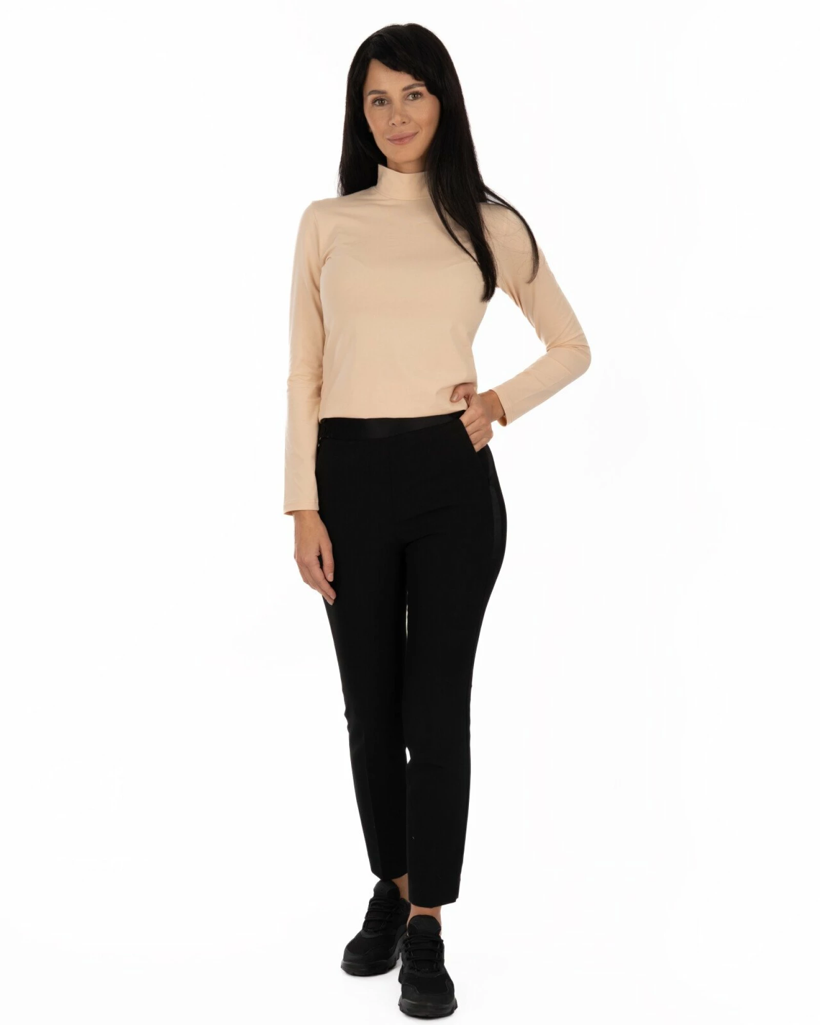 Bluză damă B.2005. tip maletă Crem