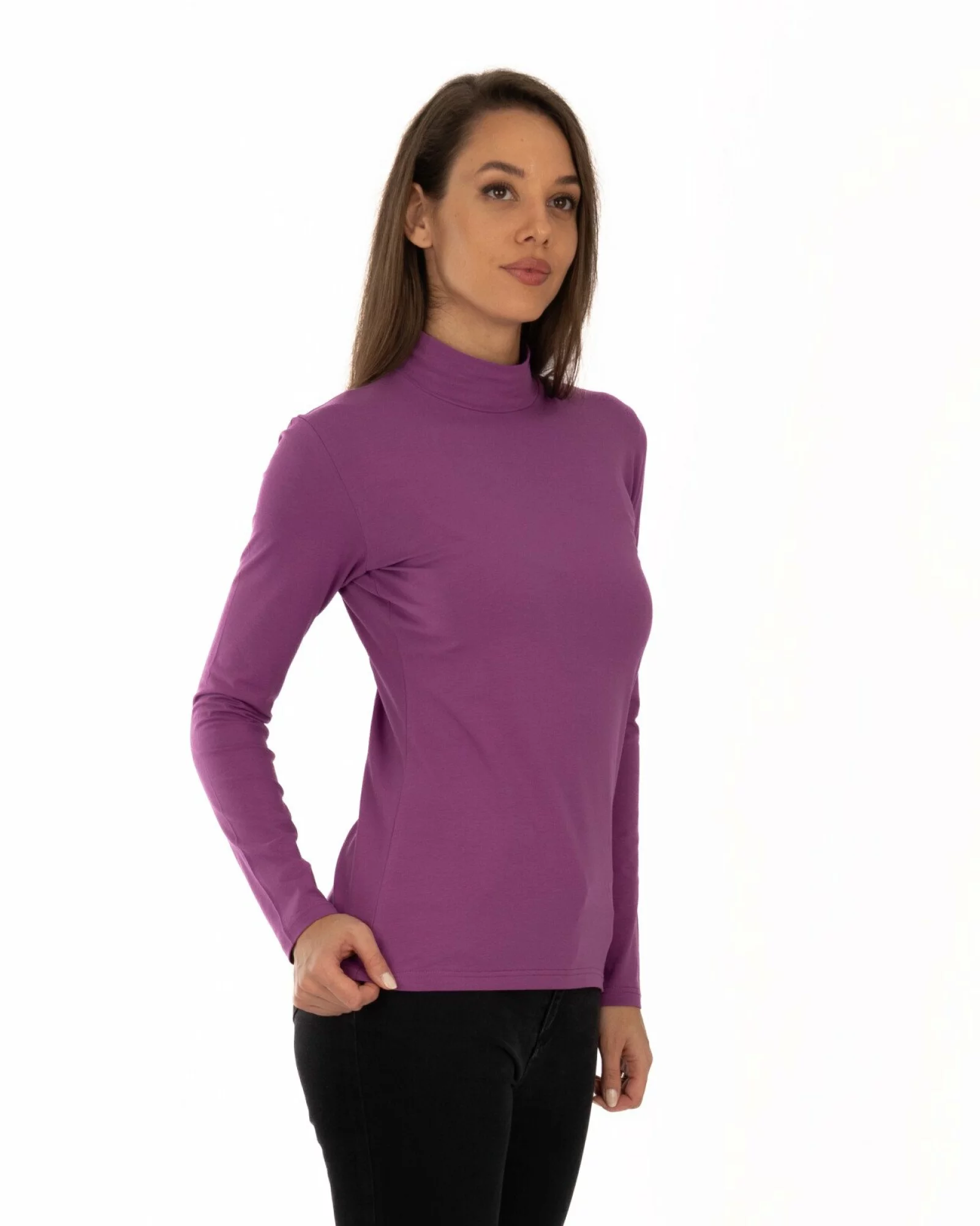 Bluză damă B.2005. tip maletă Fuchsia Închis