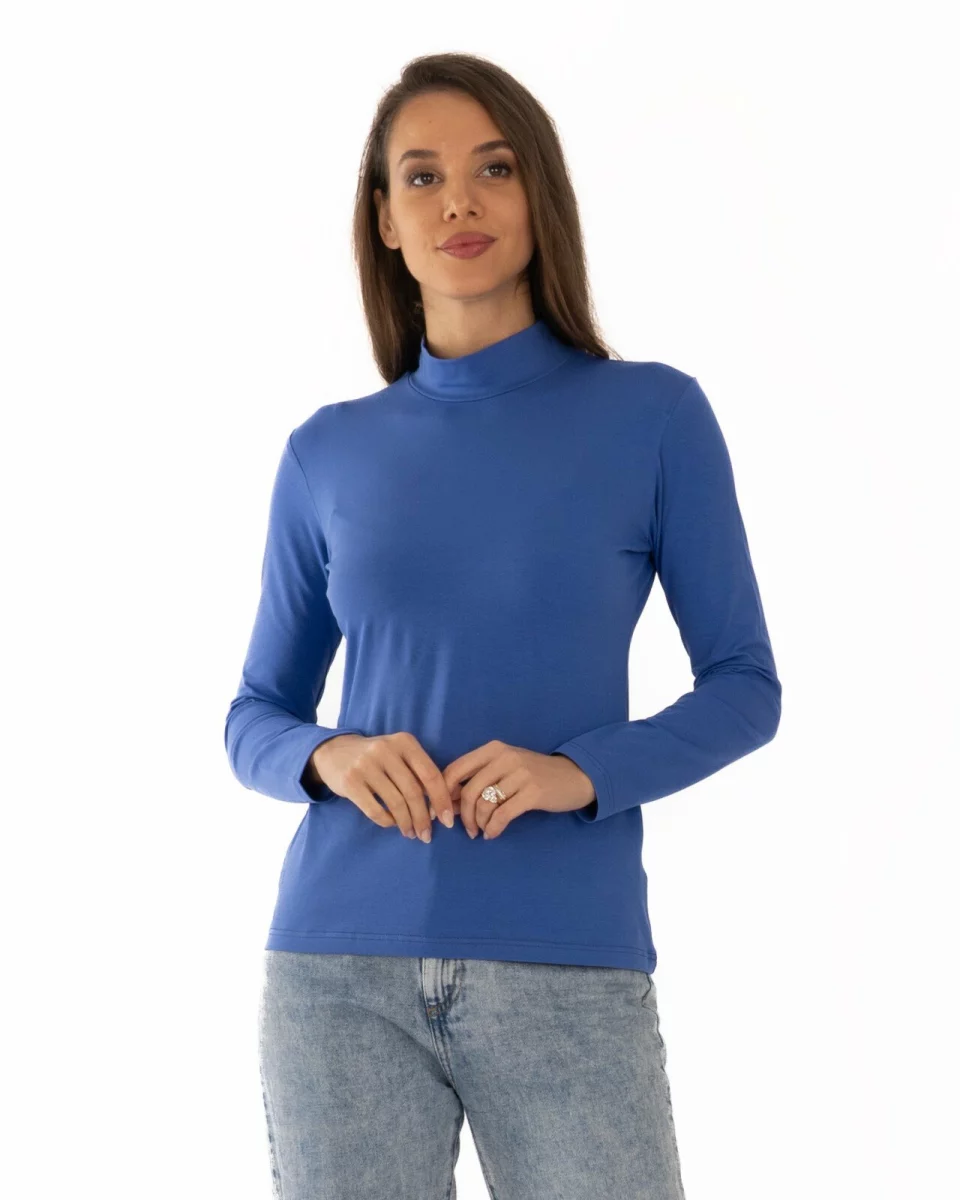 Bluză damă B.2005. tip maletă Blue