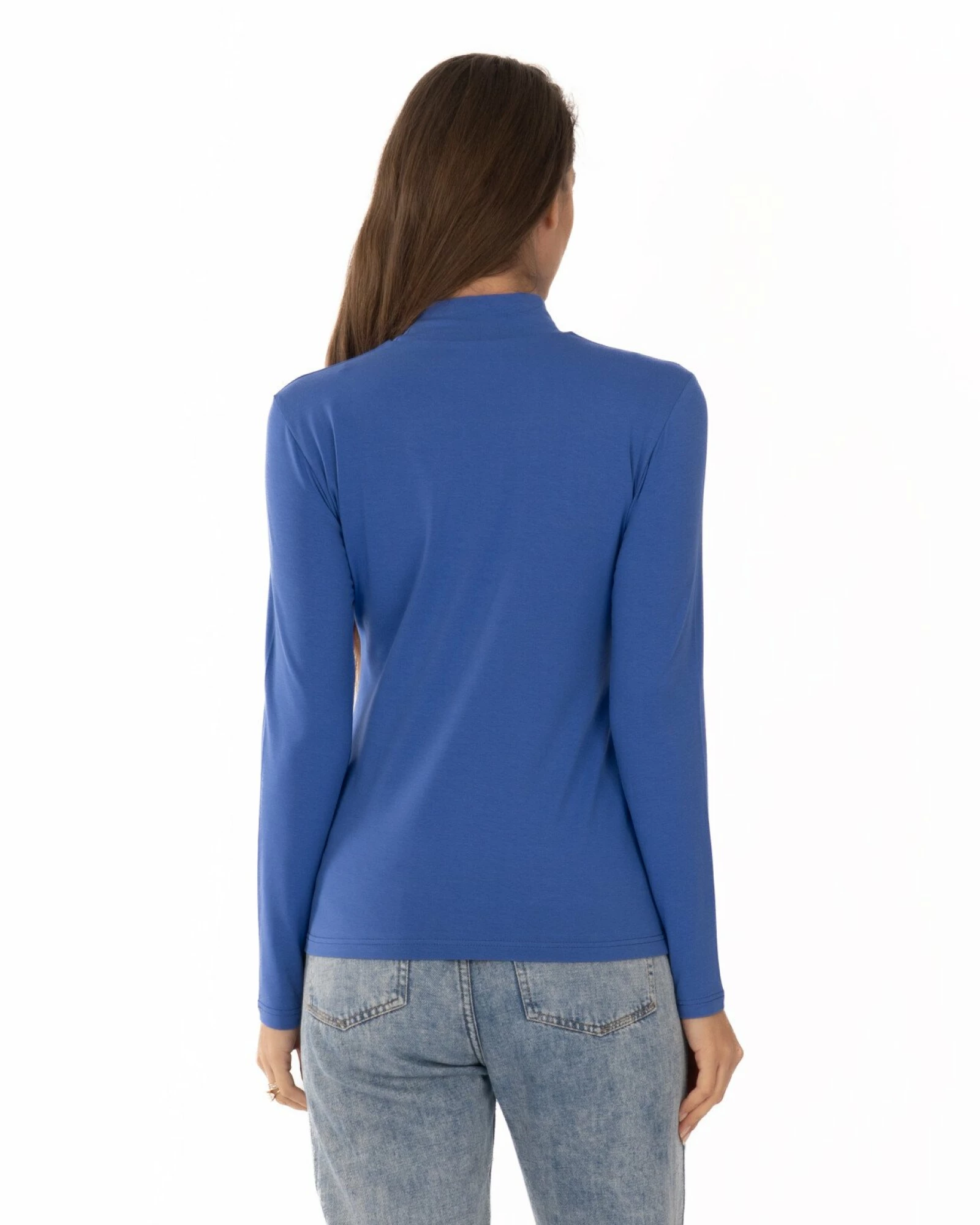 Bluză damă B.2005. tip maletă Blue