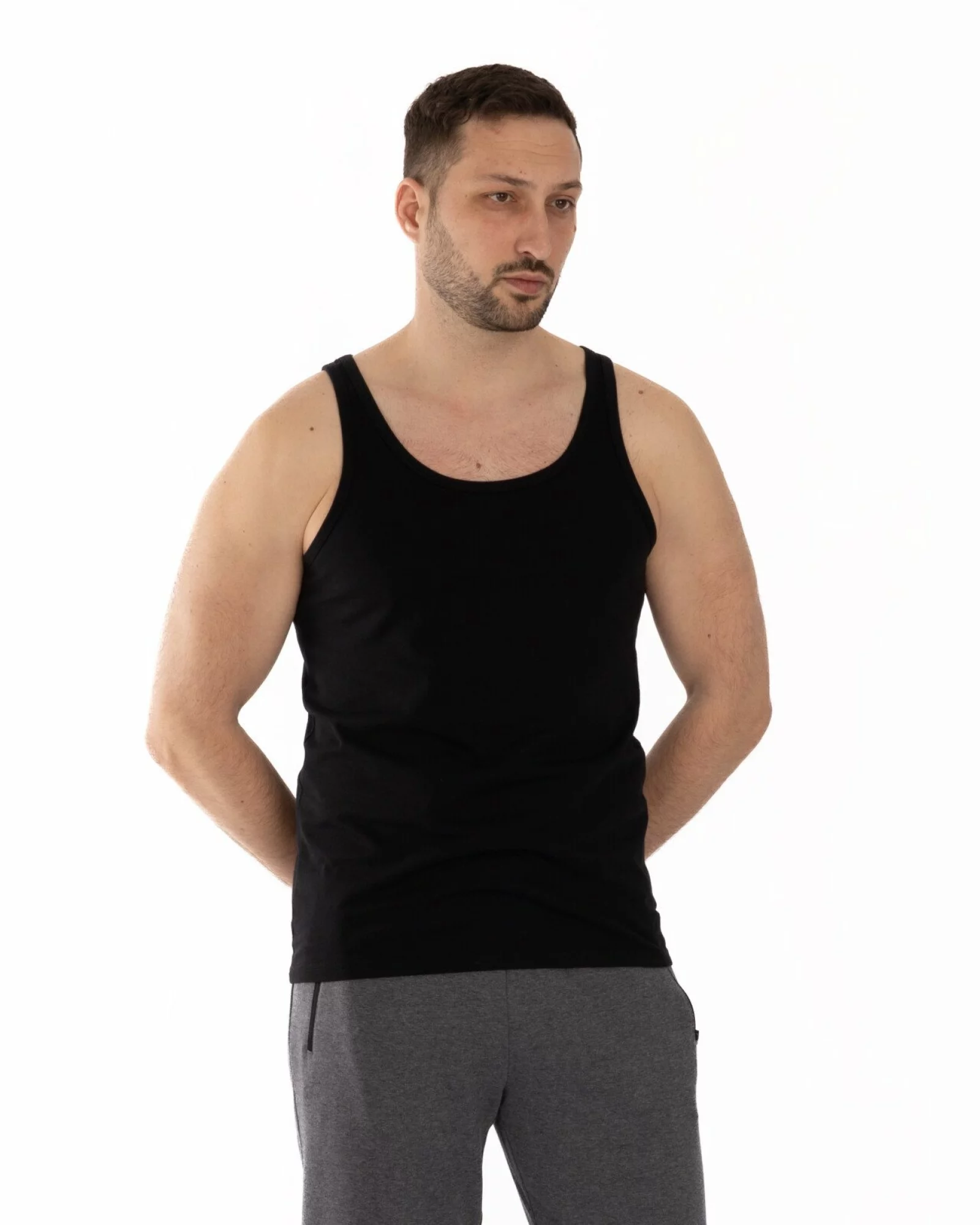 Maiou bărbați M.4001.negru