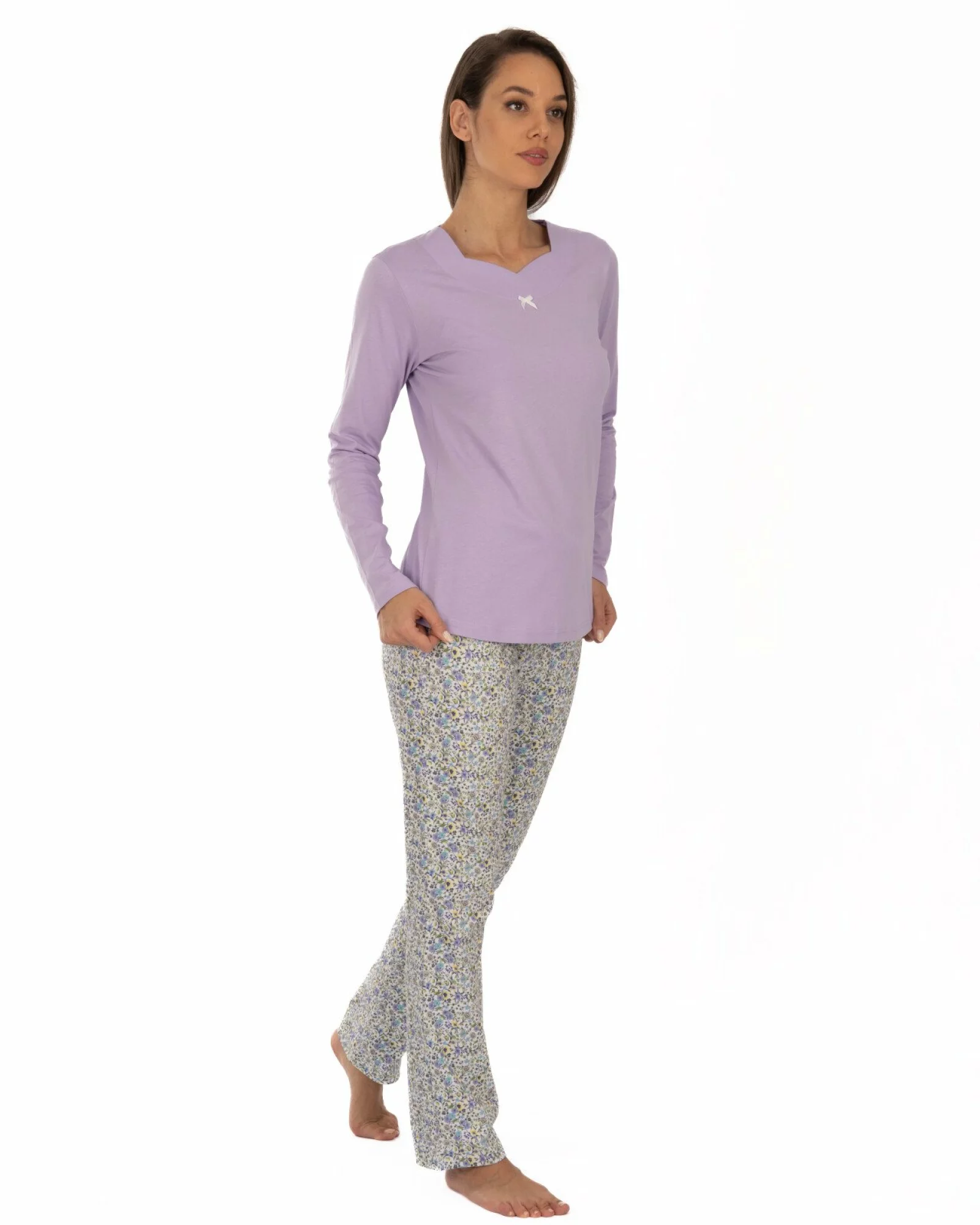 Pijama damă PIJ.2252.Lila