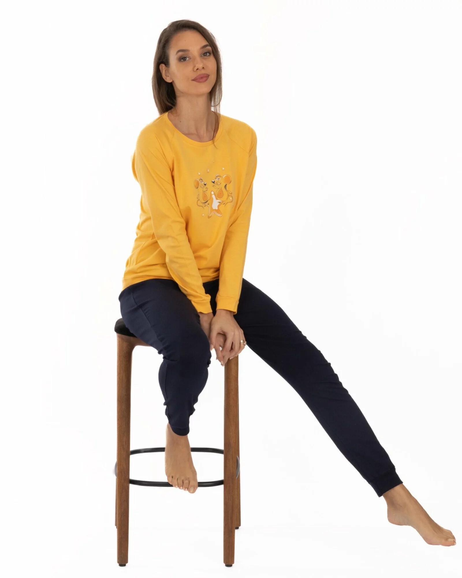 Pijama damă PIJ.2258.Golden