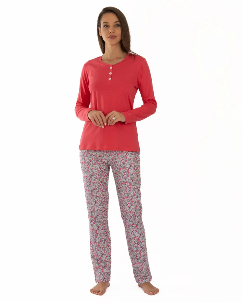 Pijama damă PIJ.2211.Roz-Coral