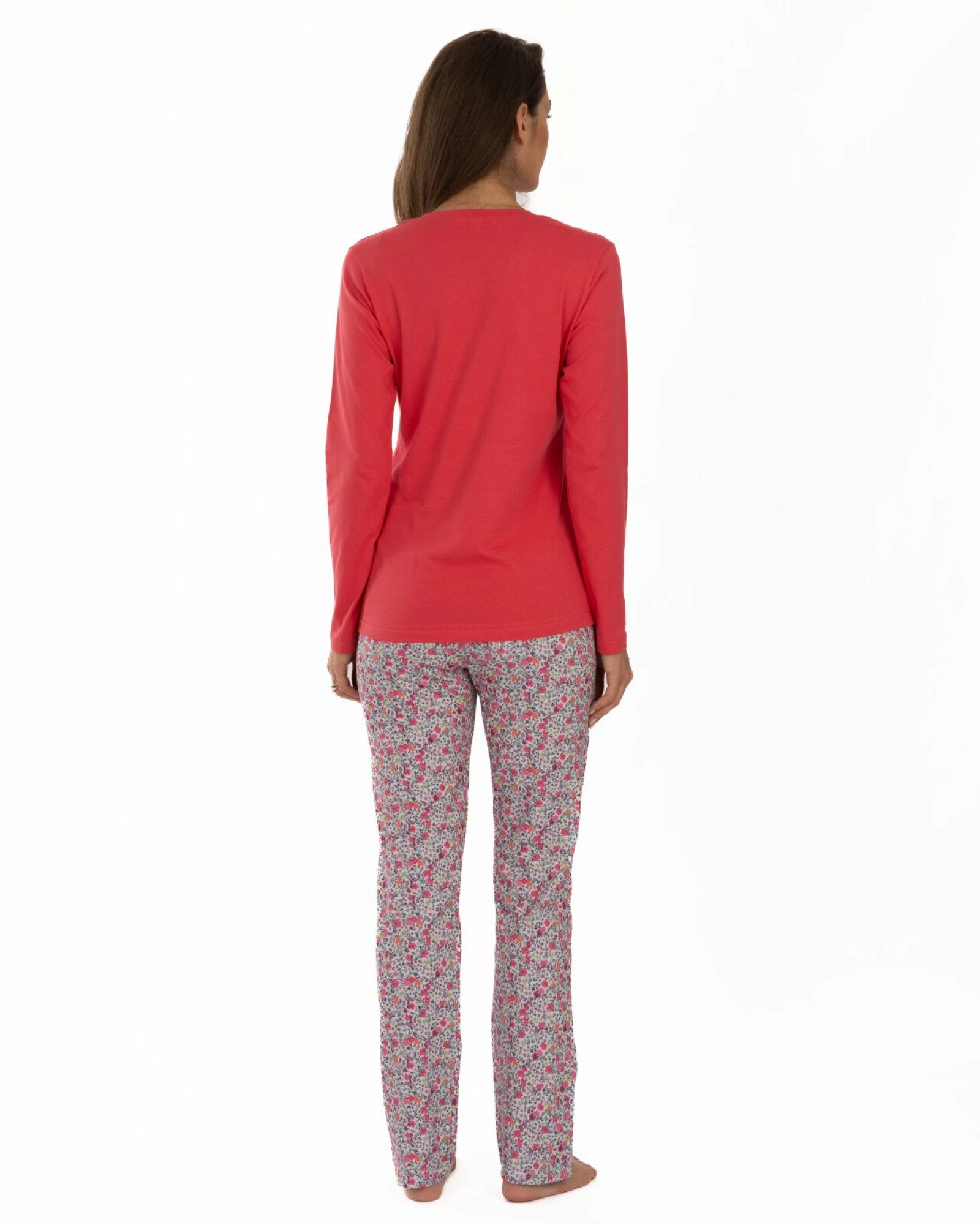 Pijama damă PIJ.2211.Roz-Coral