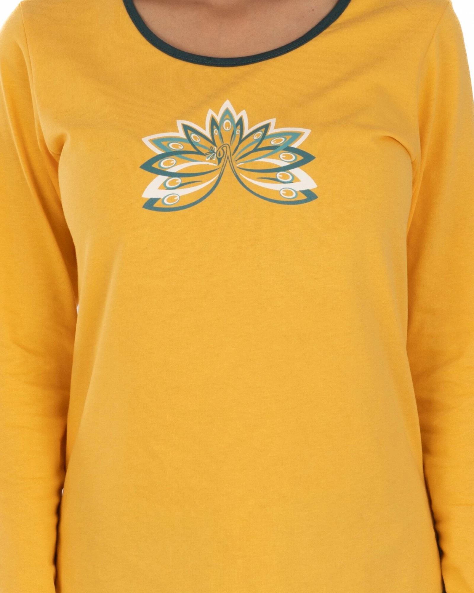 Pijama damă PIJ.2236.Galben