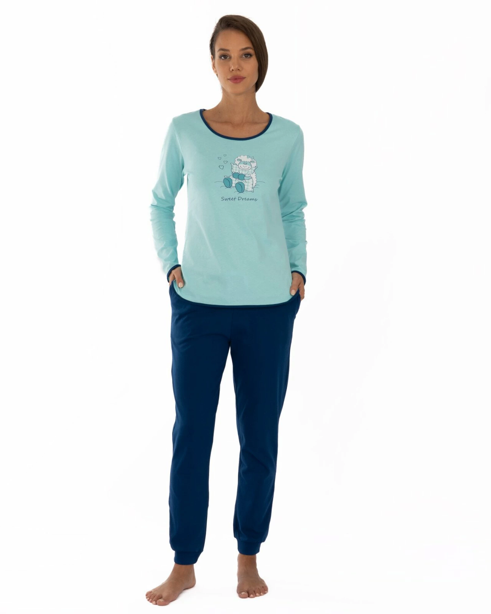 Pijama damă PIJ.2236.Aqua Deschis