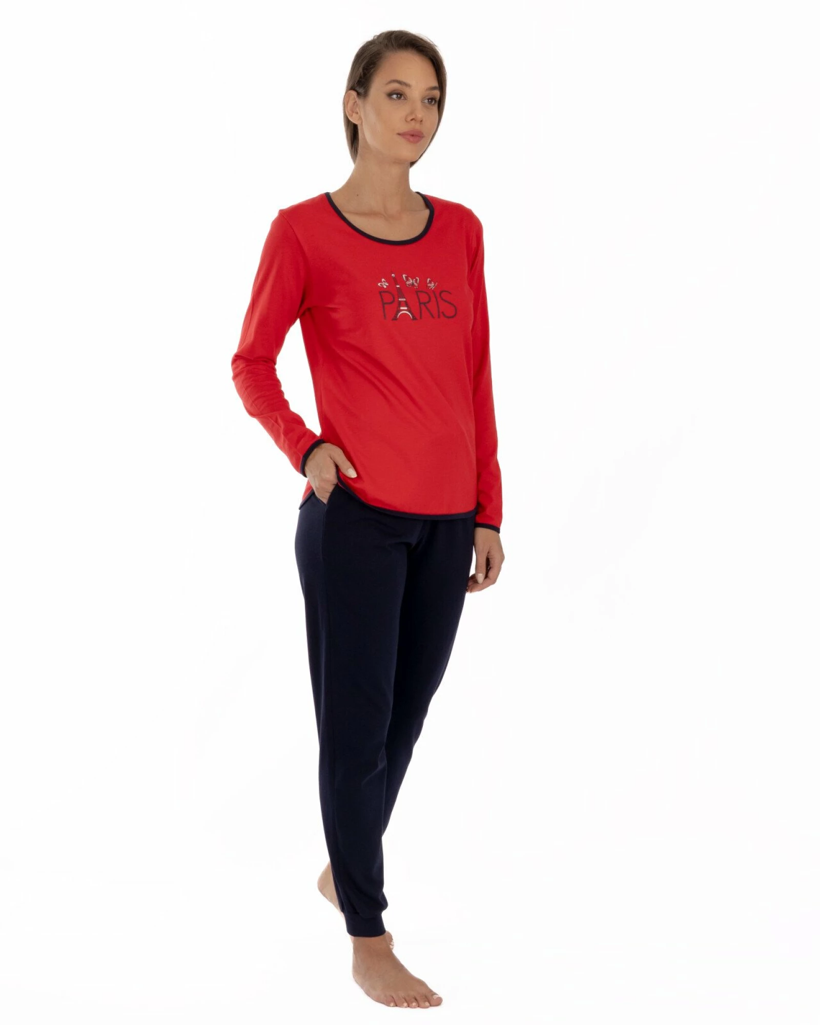 Pijama damă PIJ.2236.Roșu