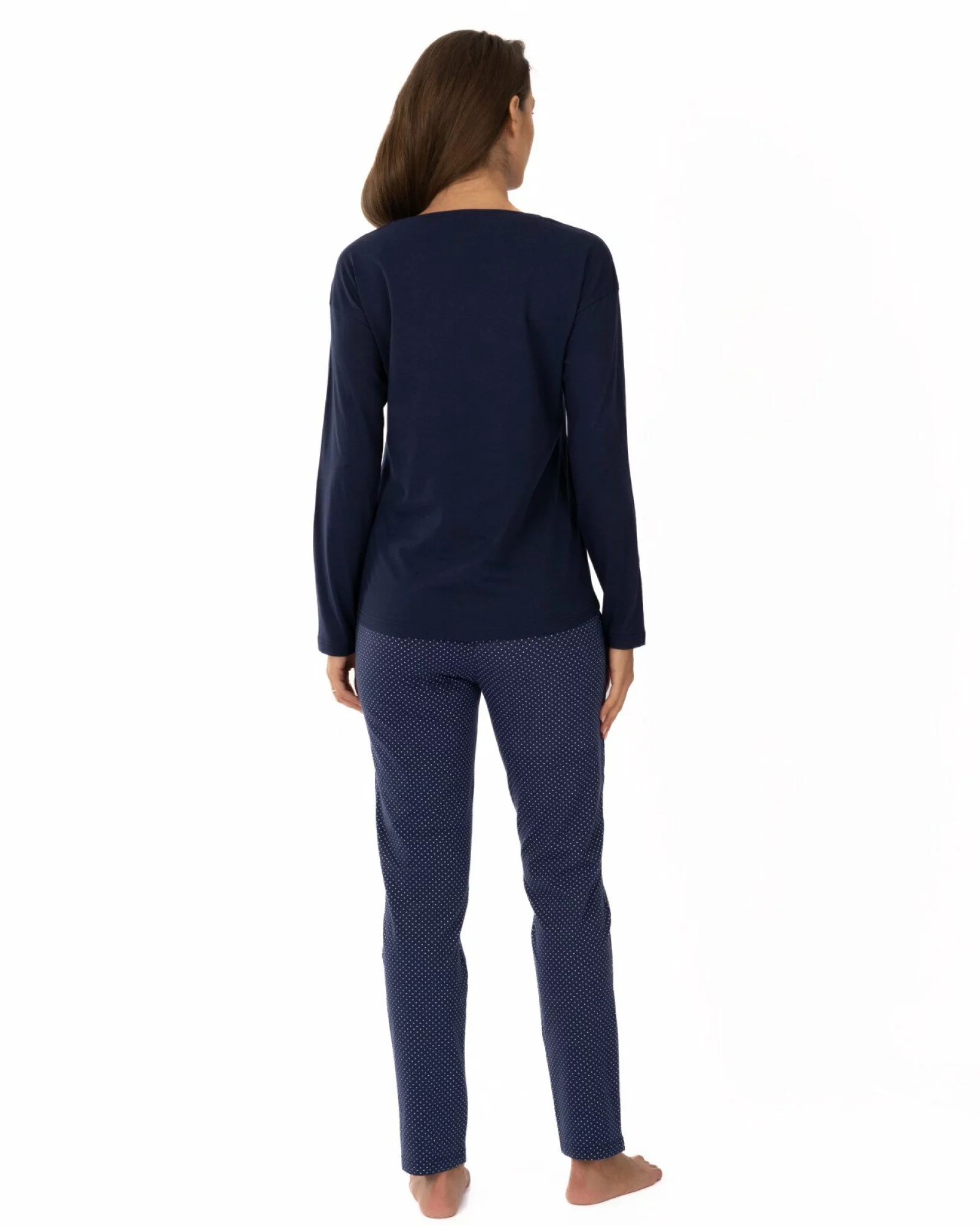 Pijama damă PIJ.2251.Bleumarin