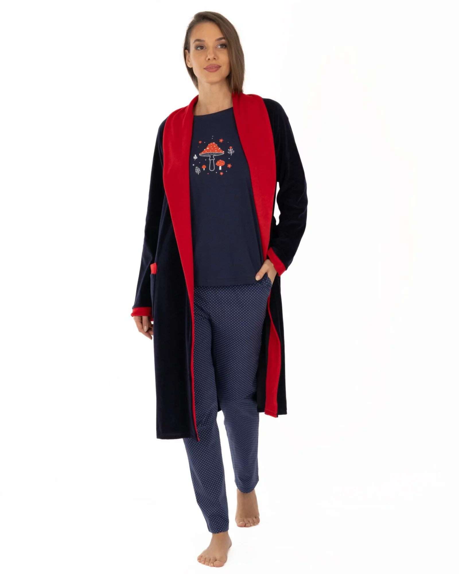 Pijama damă PIJ.2251.Bleumarin