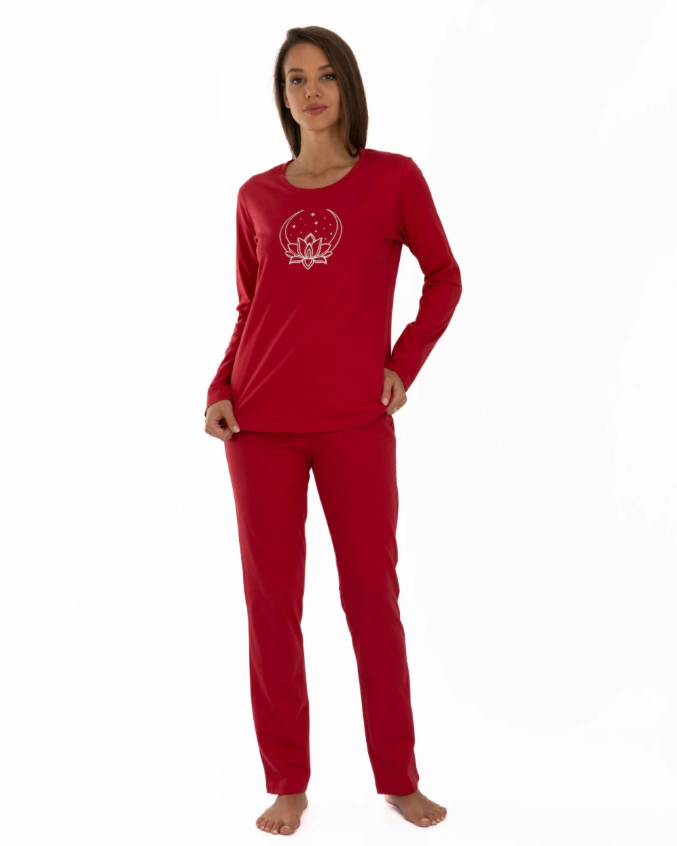 Pijama damă PIJ.2253.Cireașă