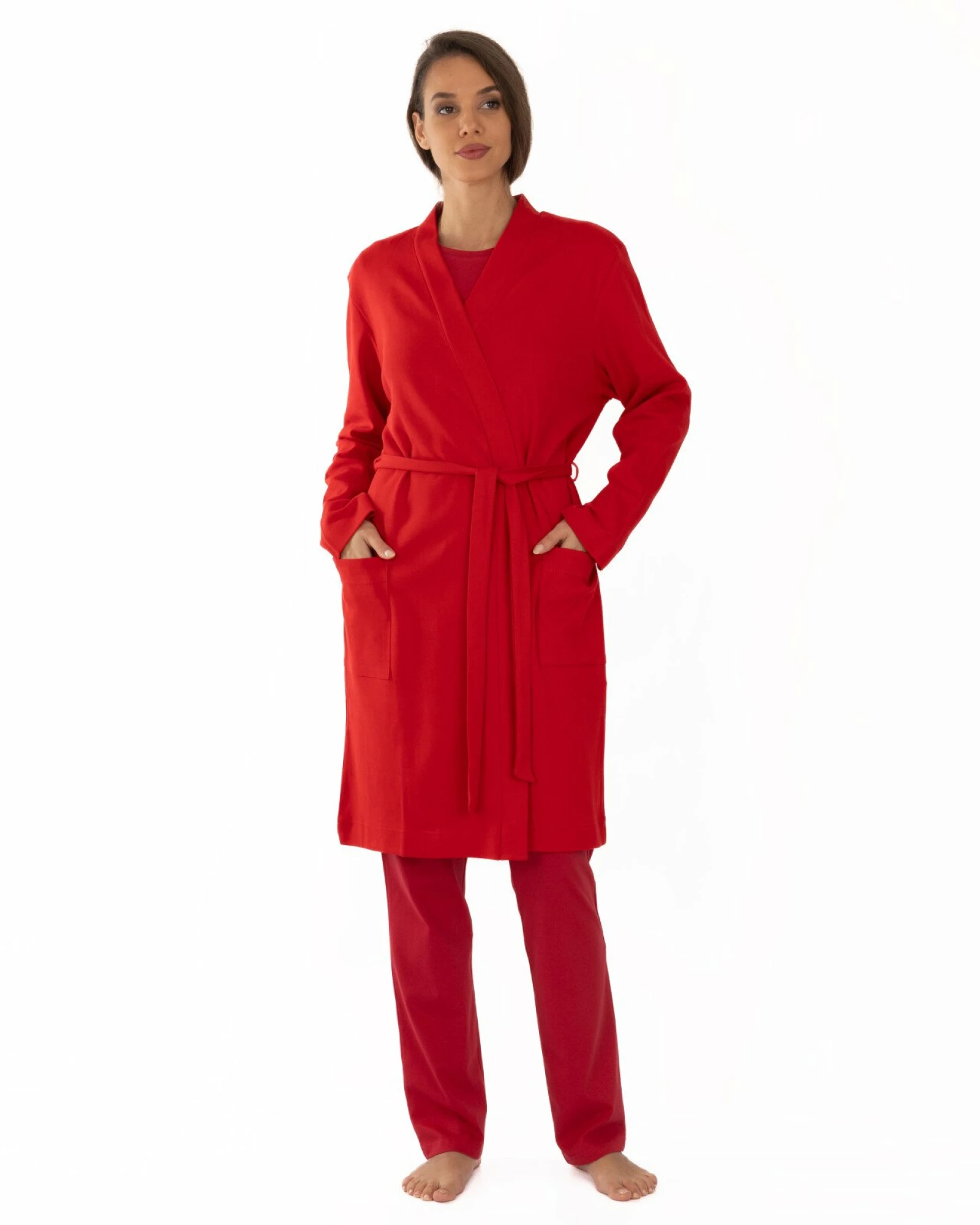 Pijama damă PIJ.2253.Cireașă